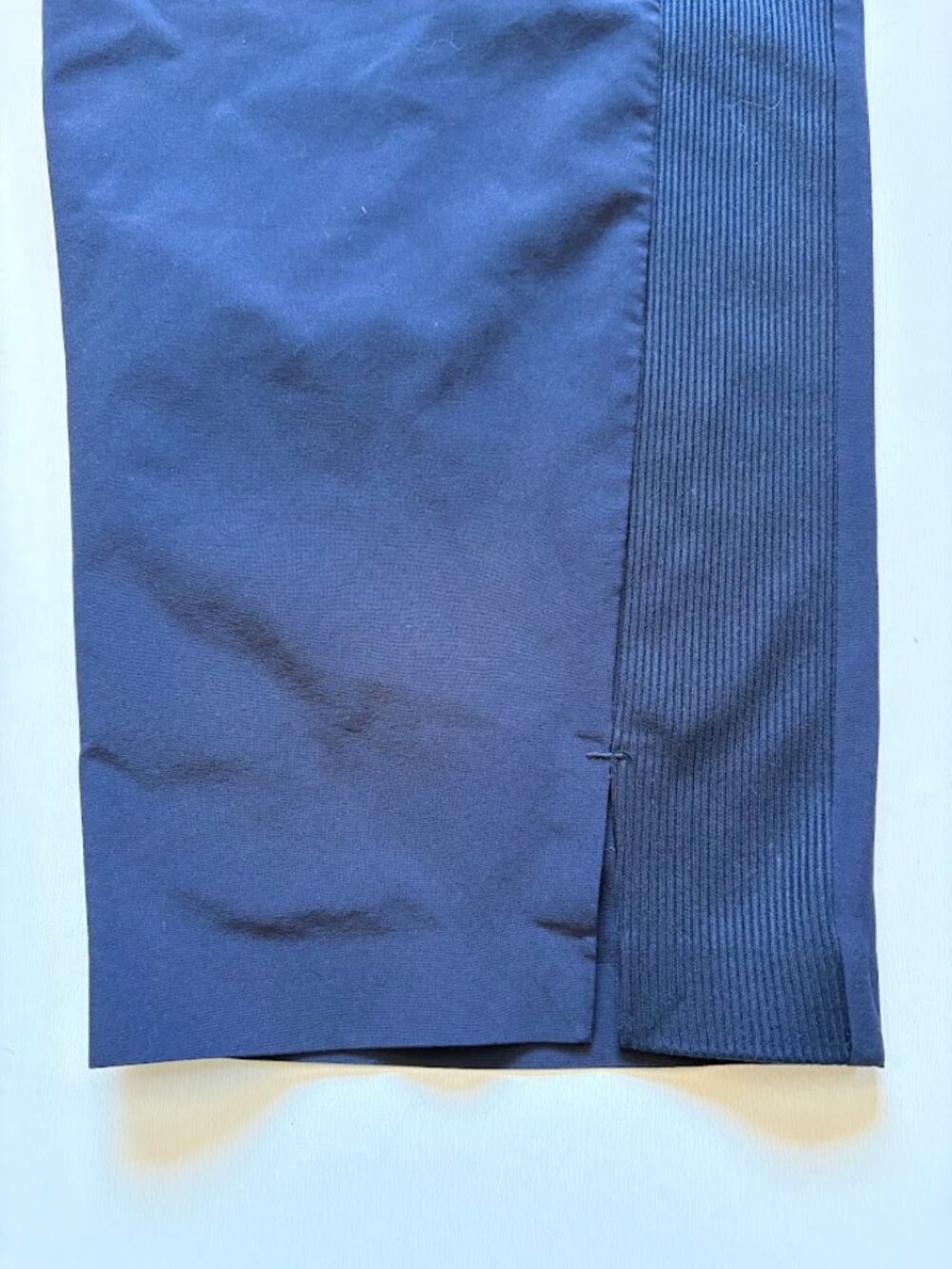 Athleta Brooklyn Mid Rise Ankle Trouser Pants NavyBlue Lightweight Packable - Picture 9 of 13